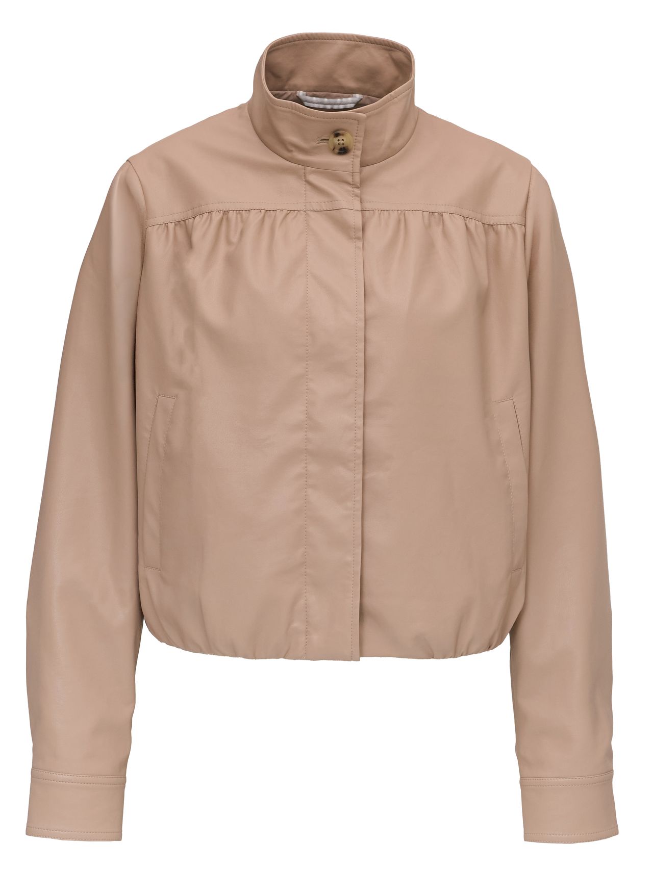 Blouson in Lederoptik
